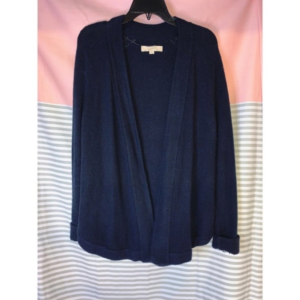 Loft Navy Cardigan